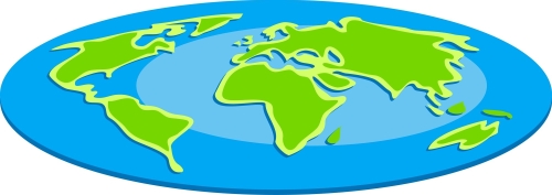 Terre plate